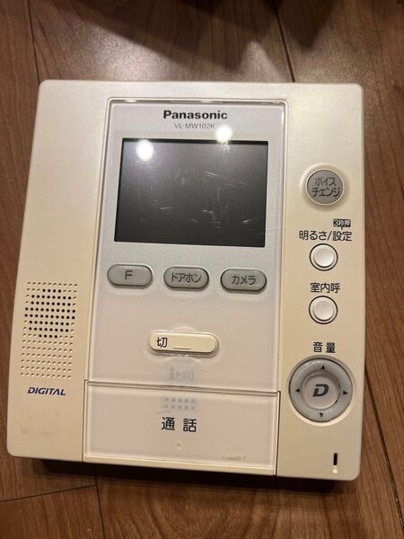 06 Panasonic VL-MW102K デジタルインターホン親機のみ