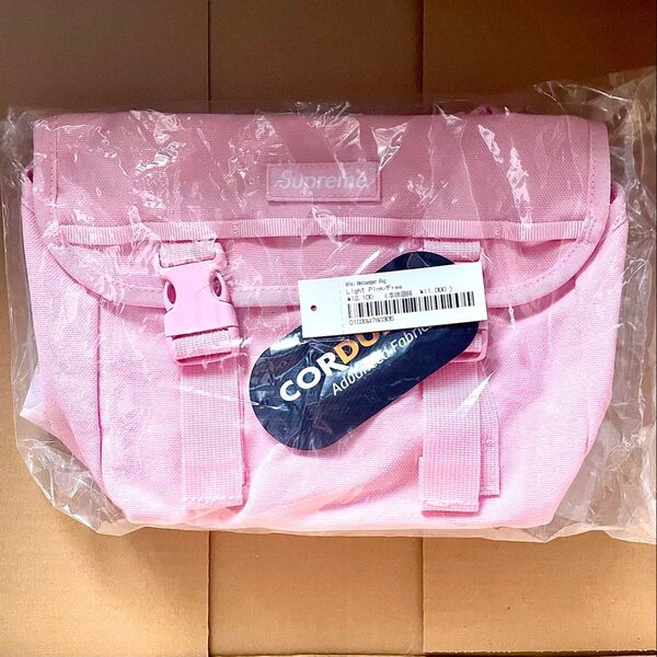 Supreme Mini Messenger Bag Light Pink