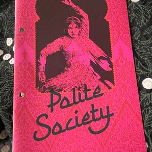 ポライト・ソサエティ パンフレット 大島依堤亜 POLITE SOCIELTY