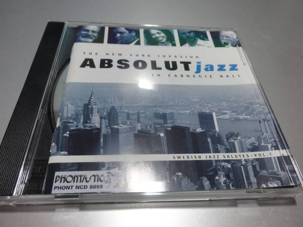 THE NEW YORK INVASION ABSOLUT JAZZ IN CARNEGIE HALL