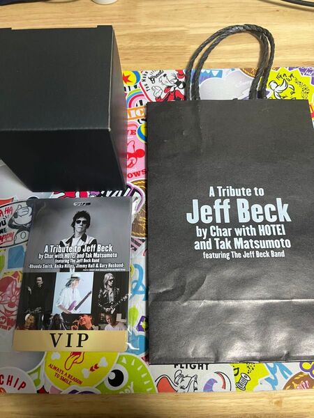ジェフベック トリビュートライブ VIP特典グラス・パス