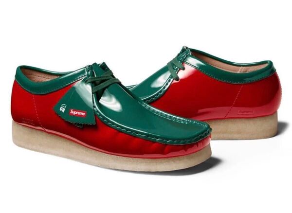 Supreme Clarks Originals Patent Leather Wallabee