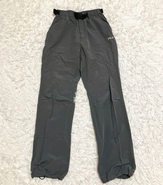 【FILA フィラ】カーゴパンツ アウトドア / トラックパンツ ランニングパンツ / カーキ Mサイズ