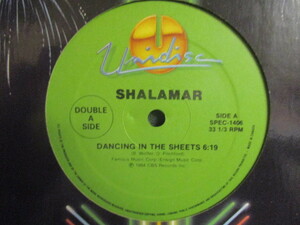 Shalamar ： Dancing In The Sheets 12'' c/w Earth, Wind & Fire F. The Emotions - Boogie Wonderland // 落札5点で送料無料