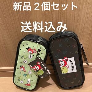 【新品】 サンスター文具 まいぜんシスターズ ペンケース 大容量 2個セット