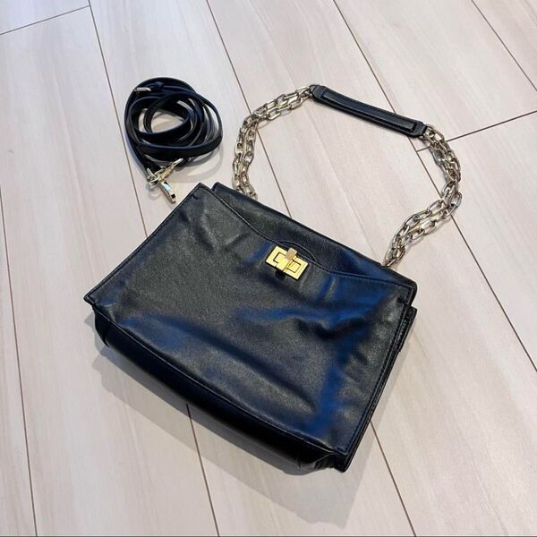 GIANNI CHIARINI 2way バンド&ショルダーバッグ