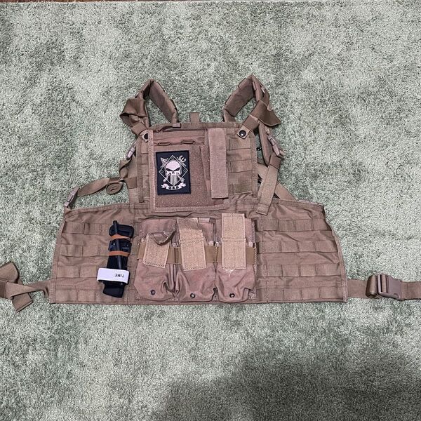 rrv rhodesian reconnaissance vest チェストリグ 実物 black hawk