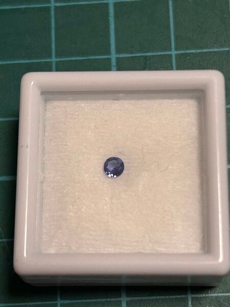 【天然石】タンザナイト ルース 3mm ラウンドカット
