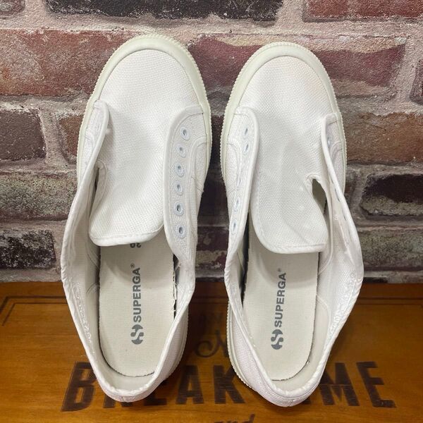 【SUPERGA 】スペルガ キャンバススニーカー サイズ【39】→25cm【中古品】