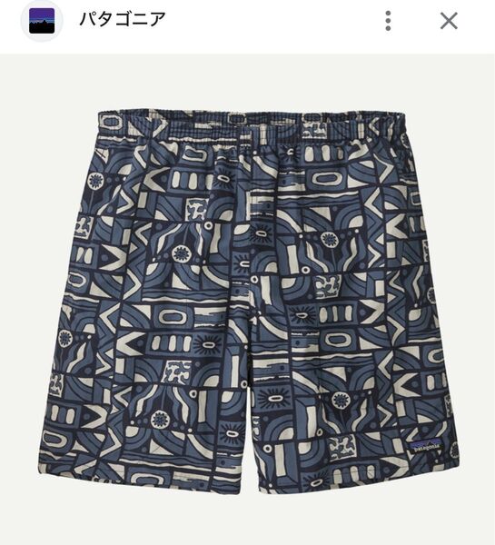 パタゴニア Patagonia M's Baggies Longs 7 水陸両用 S