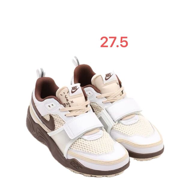 NIKE ZOOM FIELD JAXX WHITE/LT CHOCOLATE-WHITE 27.5