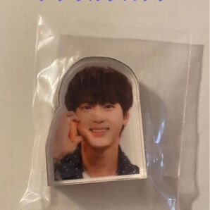 BTS ジン JIN センイル happyアクリルブロック アクスタ マスター 韓国カフェ 新品