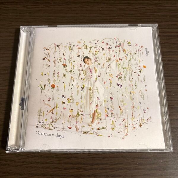 Ordinary days / milet 通常盤 レンタルアップCD 21/8/4発売 オリコン加盟店