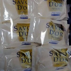 資生堂 SAVON D'OR サボンドール 100%植物性石けん素地 90g 10個 日本製 長期保管品 生産終了品 希少 ①