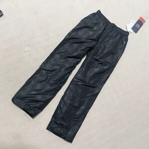 新品 【超極暖!裏毛布】キッズパンツ 140cm黒起毛ボア