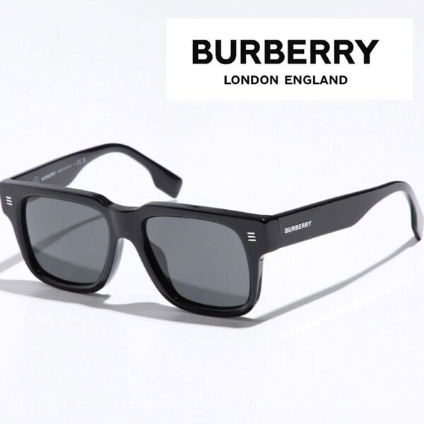 【BURBERRY バーバリー】サングラス BE4394F 3001/87 ブラック フルフィットモデル 国内正規品
