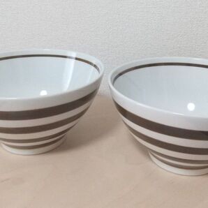 丼 どんぶり 2セット ボーダー
