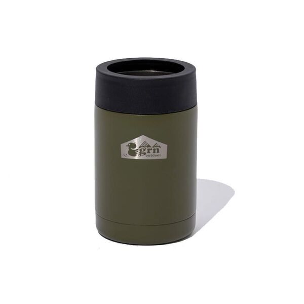 【新品】★定価¥2,750- grn outdoor BEER KAN COOLER (オリーブ)