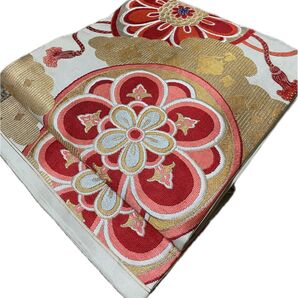 名古屋帯 金 古典柄 アンティーク