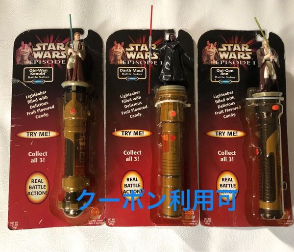 スター・ウォーズ ライトセーバー おもちゃ フィギュア 未使用 アクション機能付 StarWars