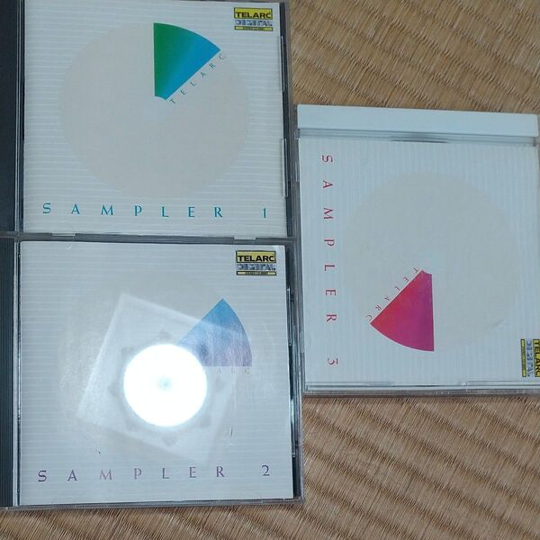 3CD Telarc sampler vol.1,2,&3 テラーク カンゼル プレヴィン ドホナーニ マッケラス マゼール 他