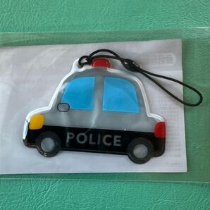 パトカーリフレクター 反射キーホルダー マスコット