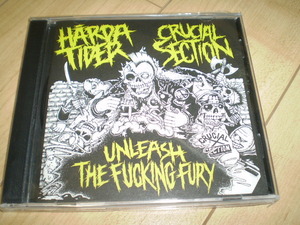 ○新品!CRUCIAL SECTION HARDA TIDER/Unleash The Fucking Fury*スラッシュクロスオーヴァーthrash