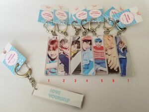 韓国 K-POP☆BTS 防弾少年団 SUGA シュガ☆アクリル　スティックキーホルダー　A-257