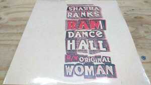 新品未開封 SHABBA RANKS/RAM DANCE HALL b/w Original Woman 12