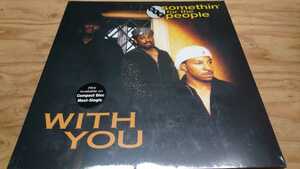 新品未開封 somethin' for the people/WITH YOU 12