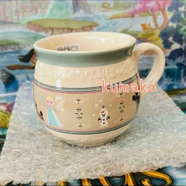 【新品】マグカップ*ファンタジースプリングス*アナとエルサ*アナ雪*ディズニー
