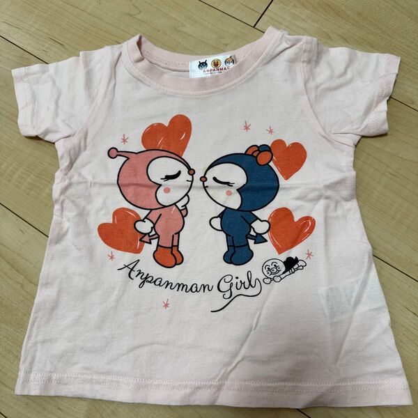 半袖Tシャツ アンパンマン ドキンちゃん コキンちゃん 95