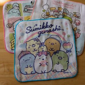 新品 サンエックス すみっコぐらし プチタオル 3枚セット
