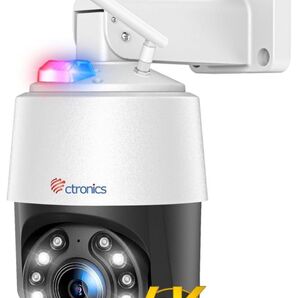 【4K・16光学ズーム】Ctronics 防犯カメラ 屋外 800万画素 5GWi-Fi AI検知