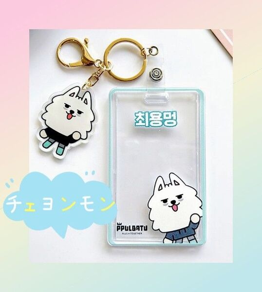 TXT チェヨンモン トレカケース&キーホルダーセット プルバトゥ スビン PPULBATU
