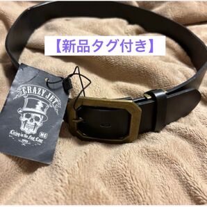 【新品タグ付き】清木場俊介 CRAZY JET MC 革ベルト