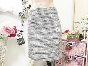 レディス36/Sサイズ：ルーニィ【LOUNIE】日本製◆ツィード調・スカート