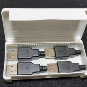 USB-Aタイプのターミネーター ノイズフィルタ パワーコンデショナー 4個セット 保管ケース付