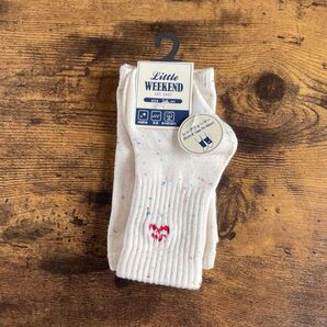 リトルウィークエンド littleweekend レッグウォーマー 靴下 ベビー つぶつぶ