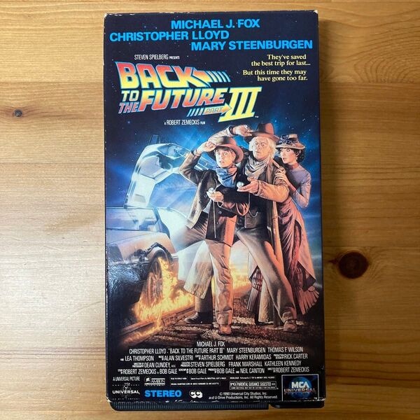 バックトゥザフューチャー3 vhs ビデオ 輸入版 海外版 米国版 英語版