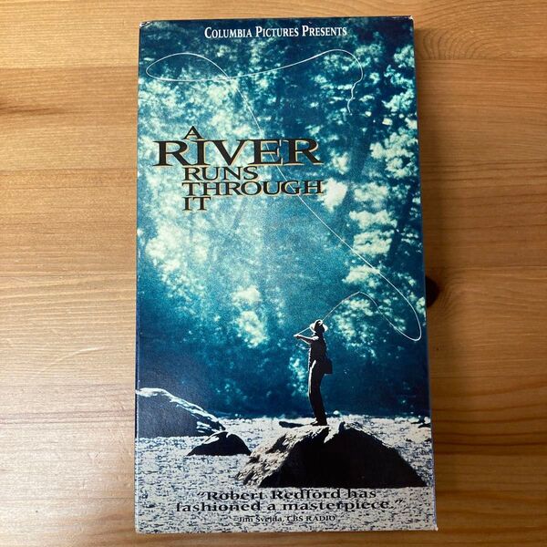 リバーランズスルーイット vhs ビデオ 輸入版 海外版 英語版 アメリカ版