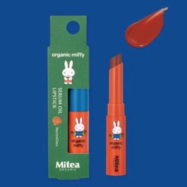 【新品未使用】 Mitea ORGANIC セラムオイルリップスティック 02 マロングラッセ 限定