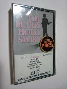 [ cassette tape ] BUDDY HOLLY / * new goods unopened * THE BUDDY HOLLY STORY US version bati* Hori -