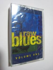 [ cassette tape ] V.A. (JOHN LEE HOOKER, JIMMY REED, RAY CHARLES other ) * new goods unopened * RAW BLUES VOLUME ONE US version 