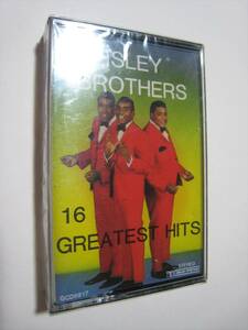 [ cassette tape ] ISLEY BROTHERS / * new goods unopened * 16 GREATEST HITS US version I gap -* Brothers 