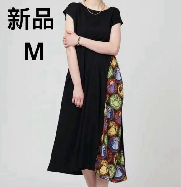 graniph 新品 Mサイズ キングダムハーツ サイドギャザーワンピース