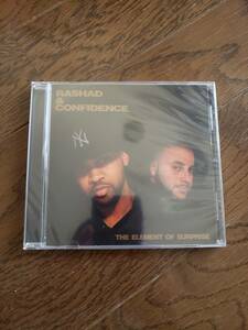 新品CD Rashad & Confidence - The Element Of Surprise muro koco kiyo Lord Finesse Gang Starr