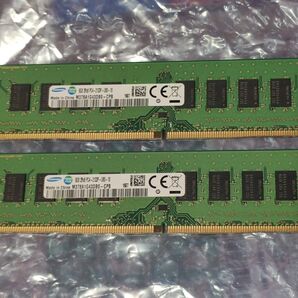Samsung デスクトップ用メモリ 8GB 2枚 合計 16GB DDR4 2133 動作品