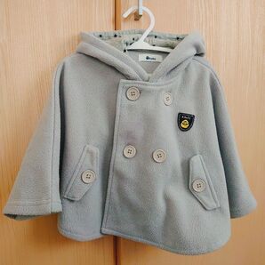 セール☆ポンチョ 70サイズ位? フリーサイズ おでかけ 普段着 旅行 BEBE 男の子 女の子 赤ちゃん アウター