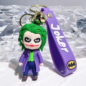 ジョーカー JOKER ストラップ キーホルダー(パープル)